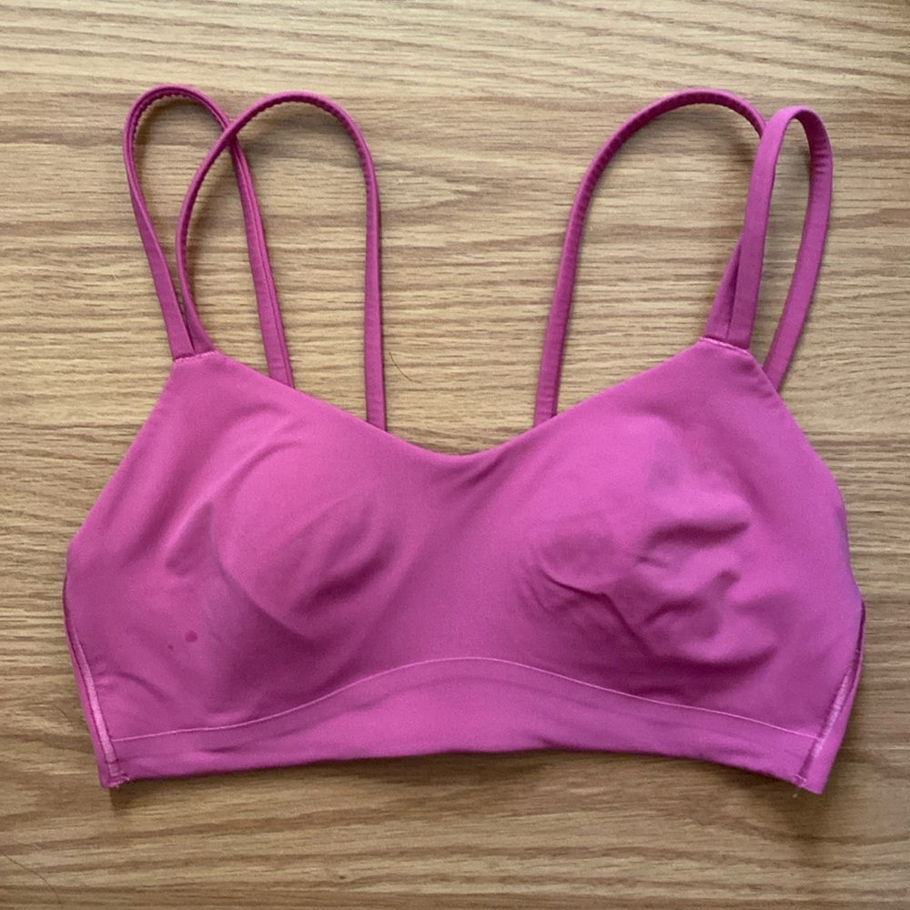❤️ Like a Cloud Bra Light Support, B/C Cup Pink Size 6 NWOT